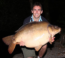 Less action but bigger fish - A stunning 56lb mirror for Martyn