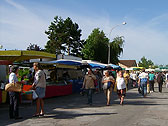 Sunday market at Panazol