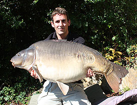 Martyn with a 51lb 2oz mirror